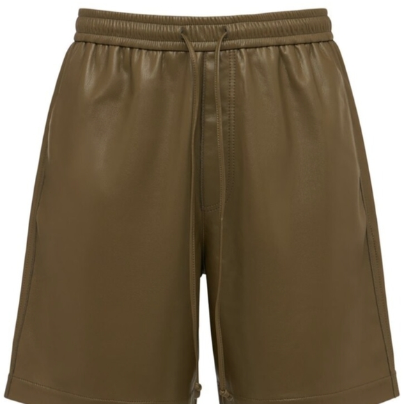 Nanushka Faux Leather Shorts - Picture 5 of 10